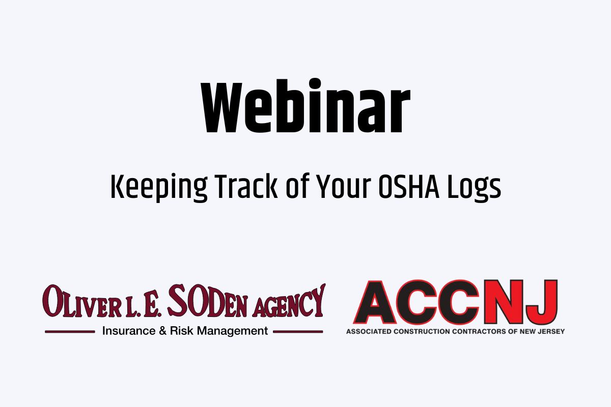 Keeping Track of Your OSHA Logs Webinar